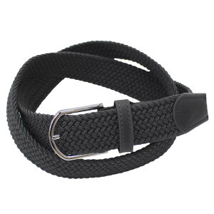 送料無料 ベルト メンズ ゴルフベルト ゴルフウェア ゴム ストレッチ 伸縮 伸びる 編みこみ メッシュ フリーサイズ スポーツ カジュアル 男性 無地 ミックス 新作 おしゃれ MOSTSHOP ゆうパケ