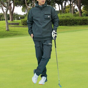 送料無料 ゴルフ 上下セットアップ メンズ ゴルフウェア GIORNO SEVEN ジョルノセブン 多機能2WAY アウター ジャケット ブルゾン ゴルフパンツ パーカー 裏暖かい 秋冬 おしゃれ ブランド