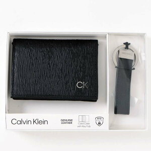 �������� Calvin Klein �J���o���N���C�� CK �����|�C���g ���U�[�J�[�h�P�[�X �L�[�����O �M�t�g�Z�b�g Card Case�iKey Fob Gift Set�j �����Y �M�t�g �v���[���g MOSTSHOP