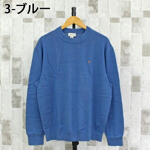 �������� Calvin Klein �J���o���N���C�� CK �R�b�g���C�[�W�[�t�B�b�g�N���[�l�b�N�Z�[�^�[ �j�b�g LS COTTON EASY FIT CREWNK SWEATER 4RC309G �����Y �u�����h MOSTSHOP