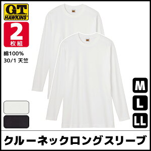 G.T.HAWKINS �z�[�L���X �N���[�l�b�N�����O�X���[�u�V���c 2���g ��100% �O���[ GUNZE | �����Y �j�� �a�m �N���[�l�b�N �C���i�[ ���� �����C���i�[ �����V���c �V���c �ێ� �����Y�V���c �����Y
