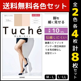 楽天市場 Gunze Tuche 脚を細く見せる ストッキングの通販