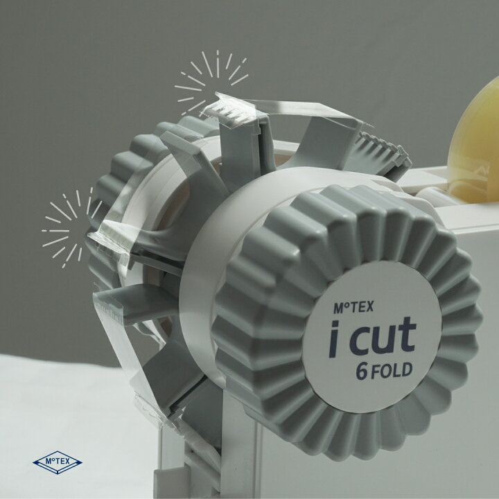 楽天市場】【公式】motex icut6Fold icut6f テープカッター テープ 