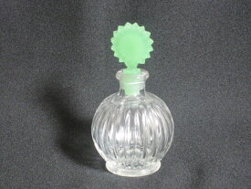 【ウランガラス】　ウランのキャップの香水瓶