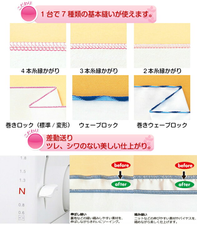 楽天市場】糸取物語BL69WJ WAVE ウェーブbabylock ベビーロック  