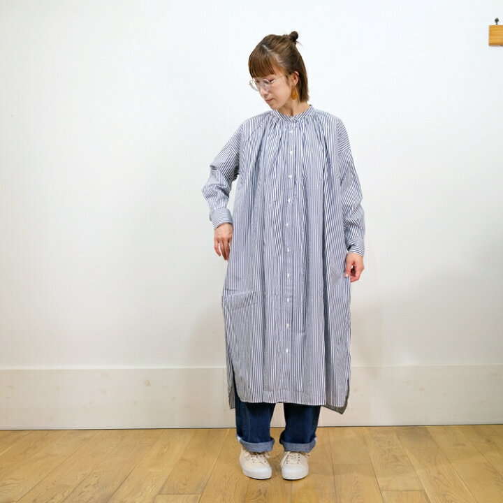 楽天市場】SO(エスオー)タイプライター ネックギャザー ワンピース SB  