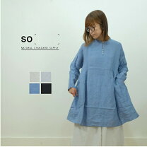 楽天市場】so(エスオー)（素材（生地・毛糸）麻・リネン）（チュニック 