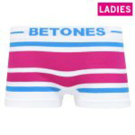 【ポイント10倍】ビトーンズ レディース | BETONES LADIES ボクサーパンツ フリーサイズ ボックスショーツ・ボーイレッグ おしゃれ ペア カップル お揃い 女性 彼女 速乾 蒸れない タグなし すぐ乾く 洗濯タグなし