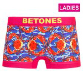 ビトーンズ レディース | BETONES LADIES ボクサーパンツ フリーサイズ ボックスショーツ・ボーイレッグ おしゃれ ペア カップル お揃い 女性 彼女 速乾 蒸れない タグなし すぐ乾く 洗濯タグなし