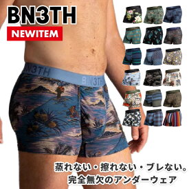 【1等最大100%ポイントバック】BN3TH | ベニス ボクサーパンツ メンズ ショート mypakage(マイパッケージ) ベニス WEEKDAY TRUNKS PRINTS CLASSICトランク 下着 パンツ インナー 前開き/前閉じ プレゼント ギフト キャンプ アウトドア 父の日