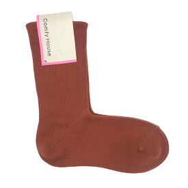 【★エントリーでポイント5倍★】コンフィハウス | COMFY HOUSE 靴下 ソックス ローゲージベーシック・クルー CHM240CR1 フリーサイズ レディース 女性用 L字型 クルー丈 母の日 プレゼント ギフト クリスマス ブランド