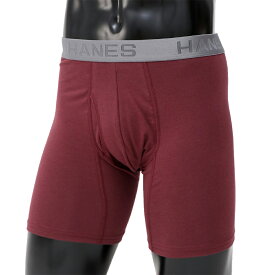 Hanes | ヘインズ COMFORT FLEX FIT ボクサーパンツ 1P (HM6EQ101) 2024SS メンズ ブリーフ 男性 下着 無地 ブランド 人気