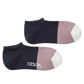 【★エントリーで追加ポイント4倍★】ラソックス | rasox 靴下 コットンリネン・スニーカー CA191SN01 吸汗速乾 メンズ レディース 男性用 女性用 L字型 ショート丈 誕生日 お祝い 母の日 クリスマス プレゼント ギフト おすすめ ブランド