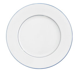 北欧★モダンリビング★MALAIKA　ブルーライン　サラダ皿　　23cm　パスタ皿　1枚　カレー皿　フルーツ皿　デザート皿