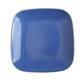 ■リンドスタイメスト■BRIGHT　BLUE　ブライトブルー　青色　青　四角　サラダ皿　中皿　20cm