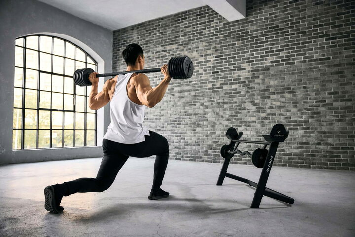 楽天市場】Pure Series 可変式 バーベル 80LB (36kg) 【BYZOOM FITNESS  
