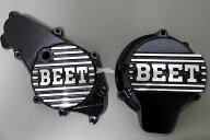 【あす楽対応】BEET スターターカバー（ブラック）＋ジェネレーターカバー（ブラック）/CBR400F・CBX400F…