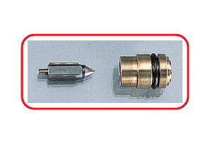 【ネコポス対応】KITACO ミクニフラットφ24キャブレター<ジェット部> フロートバルブSET(#1.0)(OP) 401-0700551