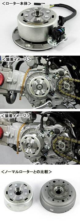 楽天市場】SP武川 スーパーストリート アウターローターキット/12V 
