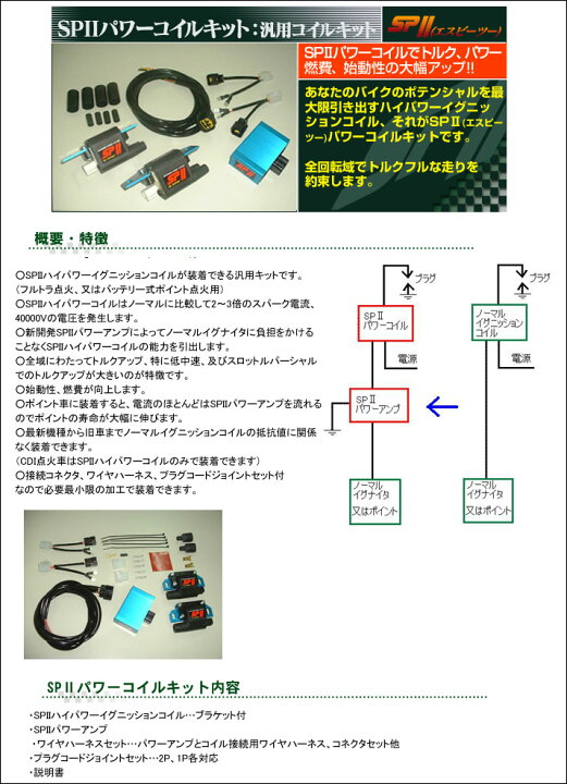 楽天市場】ASウオタニ CB1100 （00年-） SP2パワーコイルキット 