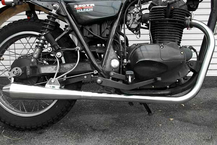 楽天市場 Rsy 250tr キャブ車 ビューティーメガホンマフラー ダウン仕様 Beaut Mg Dn 250tr 2 バイクパーツ Motojam 楽天市場店
