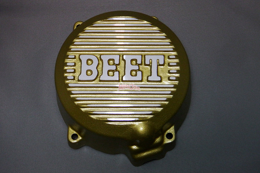 買い誠実 BEET ジェネレーターカバー（ゴールド）/GPZ400F・Z400GP