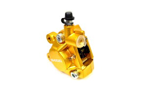 KN企画 2POTキャリパー 対向キャリパー 鋳造キャリパー(ゴールド)/スーパーJOG-ZR・グランドアクシス100 DK02-KN-G