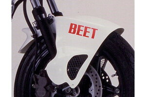 【あす楽対応】BEET エアロシャークフェンダー(シロゲル)/CBR400F 0301-H07-05