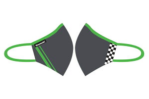 【あす楽対応】KAWASAKI カワサキ純正 オリジナルマスク(チェッカー) J7011-0035