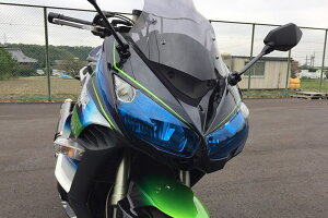 ACRYPOINT Ninja1000 (11-16年) ライトシールド(ブルー) KLS006