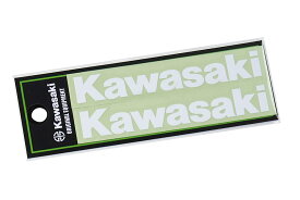 【ネコポス対応】KAWASAKI カワサキ ロゴカッティングステッカー（S）ホワイト J7010-0164