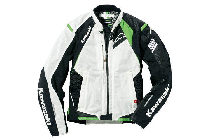 楽天市場】KAWASAKI カワサキ エアーコンテンドジャケット（ホワイト 