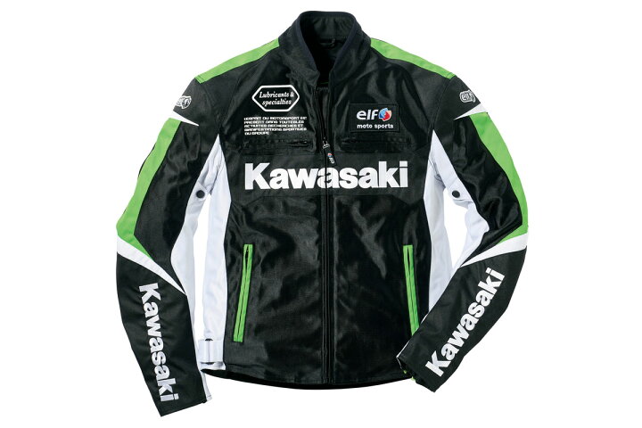 楽天市場】KAWASAKI カワサキ×elf ライディングメッシュジャケット 