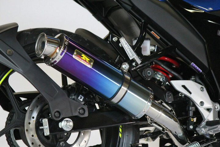 楽天市場】REALIZE ジクサー150 ［8BK-ED131］ 22Racing Ti ステンレス 