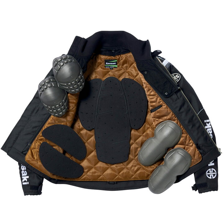 楽天市場】KAWASAKI カワサキ×BATES ナイロン3シーズンジャケット 