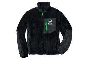 【あす楽対応】KAWASAKI カワサキ フリースライディングジャケット(ブラック)フリーサイズ J8001-2925