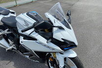 楽天市場】アクリポイント スクリーン ストリート スモーク cbr250rr 