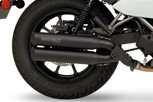 MORIWAKI ELIMINATOR m8BL-EL400An i23N-j XbvI}t[ NXcC ubN Slip-On Exhaust CROSS TWIN BLACK 01810-CG261-01