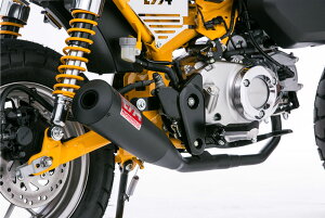 MORIWAKI MONKEY125 m2BJ-JB02n i18`21Nj tGL][Xg Kz iubNj Full Exhaust MEGAPHONE BLACK 01810-H01R2-00
