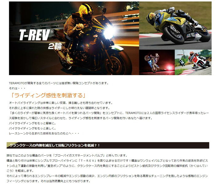 楽天市場】TERAMOTO CB1300SF/SB （03年-） T-REVαシステム SPフル 