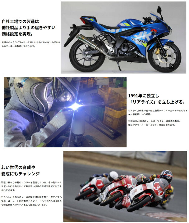 楽天市場】REALIZE バーグマンストリート125 ［8BJ-EA23M］ 22Racing 