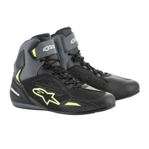 alpinestars �A���p�C���X�^�[�Y FASTER 3 DRYSTAR �V���[�Y �u���b�N�O���[�C�G���[�t���[ �T�C�Y:8.5 2540719-175-8.5