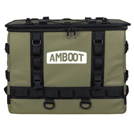 AMBOOT アンブート 大久保製作所 カブ用リアボックス トップケース 45L 大容量 全6カラー リヤボックスEX (キャンプ仕様) AB-RBEX01
