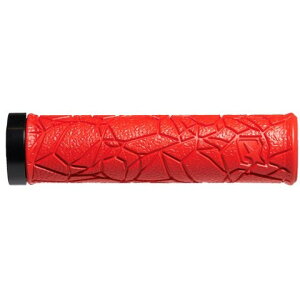 ARIETE A[g BASALTO MTB GRIPS RED L-130mm a22/22mm@Oa31mm 02649-R