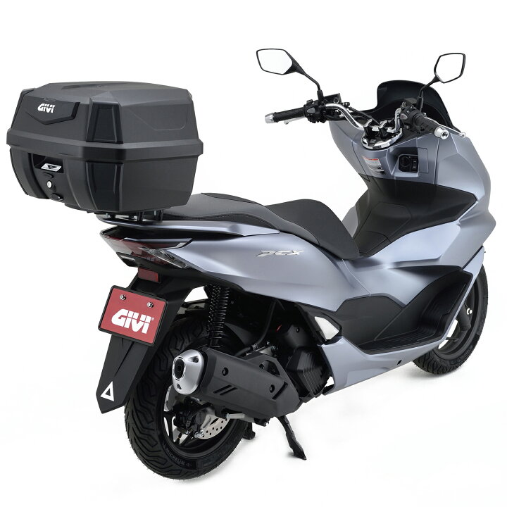 楽天市場】GIVI (ジビ) バイク用 リアボックス 42L 未塗装ブラック 