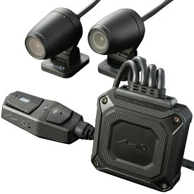 DAYTONA デイトナ バイク用 ドライブレコーダー 前後2カメラ 200万画素 フルHD 防水 防塵 LED信号 Gセンサー GPS MiVue M760D 17100