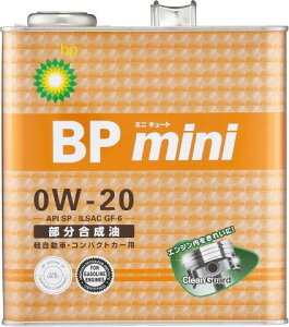 yP[XPʔ̔̂݁z 3L 6{ BP r[s[ MINI ~j 0W-20i~jL[gj SP/ILSAC GF-6A  3425781