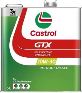 yP[XPʔ̔̂݁z 3L 6{ Castrol JXg[ GTX 10W-30 SL/CF SL CF P 3436684