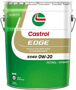 Castrol JXg[ 20L EDGE 0W-20 SP/ILSAC GF-6A S 3436981