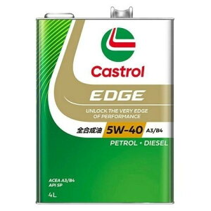 yP[XPʔ̔̂݁z 4L 6{ Castrol JXg[ EDGE 5W-40 SP S 3437667